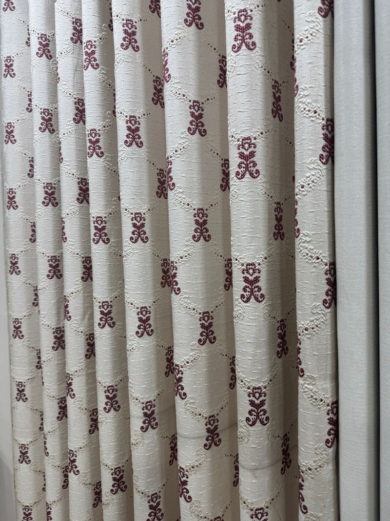 FLORAL CURTAIN D-2010