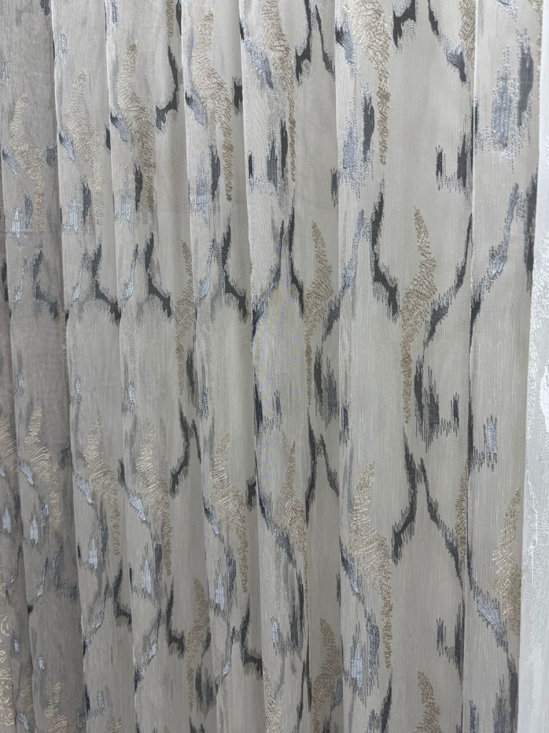 TRANSPARENT NET CURTAIN V-2022 B